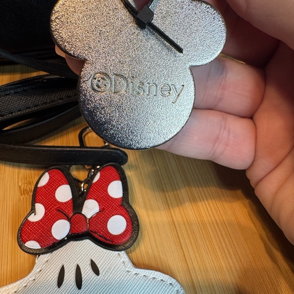 Disney Black and Red Polka Dot Crossbody Bag - Picture 3 of 6